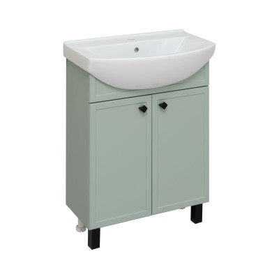 Тумба под раковину Runo Римини 65 00-00001273 Мята