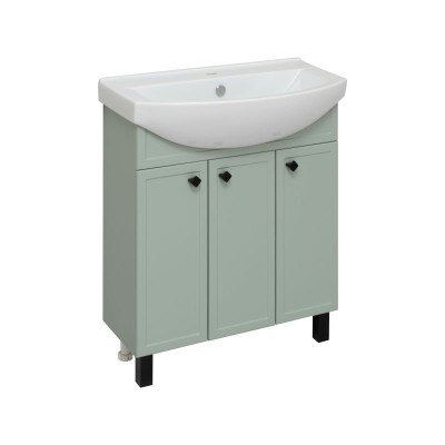 Тумба под раковину Runo Римини 75 00-00001275 Мята