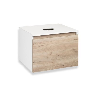 Тумба под раковину Runo Бари 60 00-00001374 подвесна...