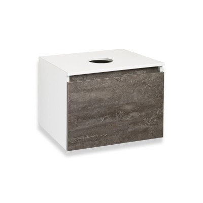 Тумба под раковину Runo Бари 60 00-00001378 подвесна...