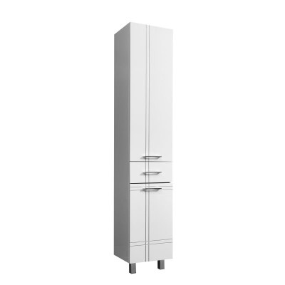 Шкаф пенал Stella Polar Опера 36 SP-00000013 Белый с...