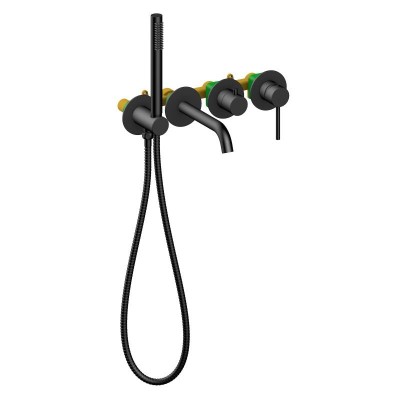 Смеситель для ванны Timo Saona 2314/03YSM Черный