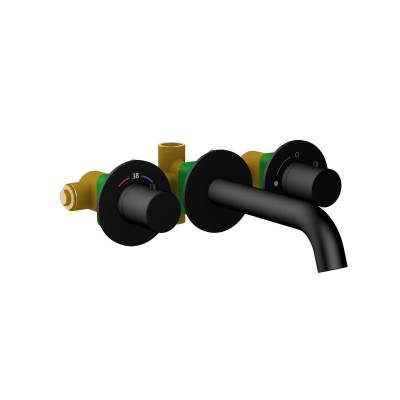 Смеситель для раковины встроенный с термостатом Saon...