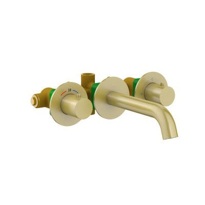 Смеситель для раковины встроенный с термостатом Saon...