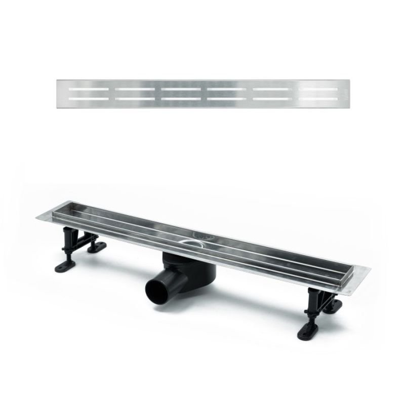 Душевой лоток Timo Standart 60 см DP20600-DG20600 с решеткой, матовый хром Душевой лоток Timo Standart 60 см DP20600-DG20600 с решеткой, матовый хром