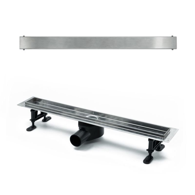 Душевой лоток Timo Standart 90 см DP20900-PG20900 с решеткой, матовый хром Душевой лоток Timo Standart 90 см DP20900-PG20900 с решеткой, матовый хром