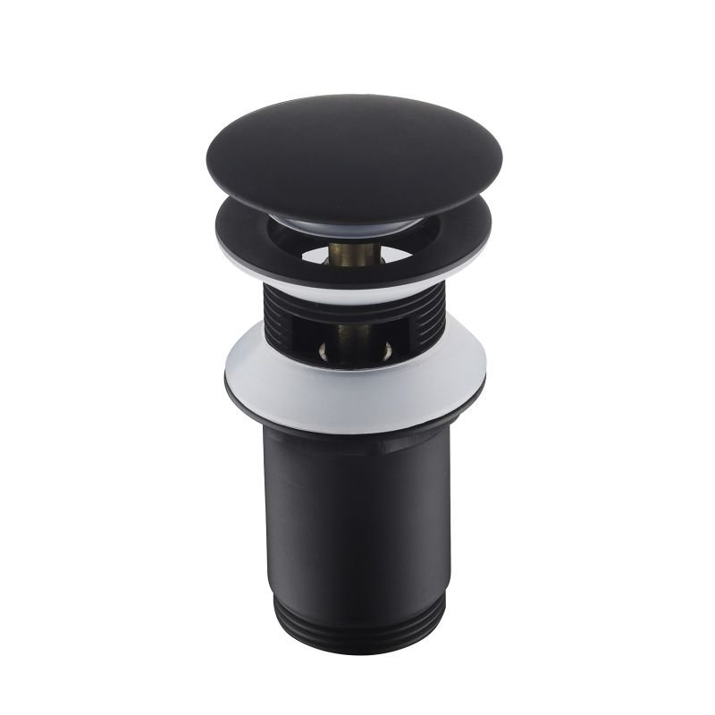Донный клапан Timo 8011/03 click-clack Черный матовый Донный клапан Timo 8011/03 click-clack Черный матовый