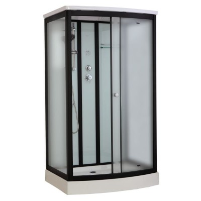 Timo Standart T-6615 Black Fabric душевая кабина