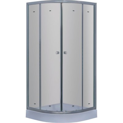 Душевой уголок Timo TL 100x100 TL-1101F профиль Хром...