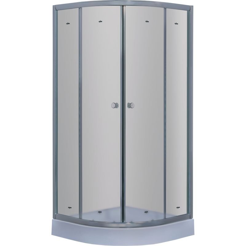 Душевой уголок Timo TL 100x100 TL-1101F профиль Хром стекло матовое Душевой уголок Timo TL 100x100 TL-1101F профиль Хром стекло матовое