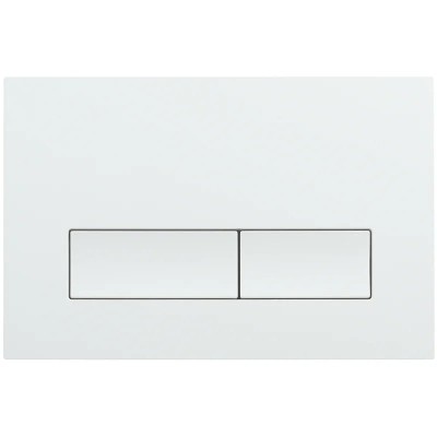 Кнопка смыва Veconi FLUSH V1, FLV1-W, 240х162х9, пла...