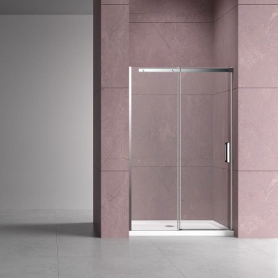 Душевая дверь Vincea Dice 110 VDS-4D110CL профиль Хр...