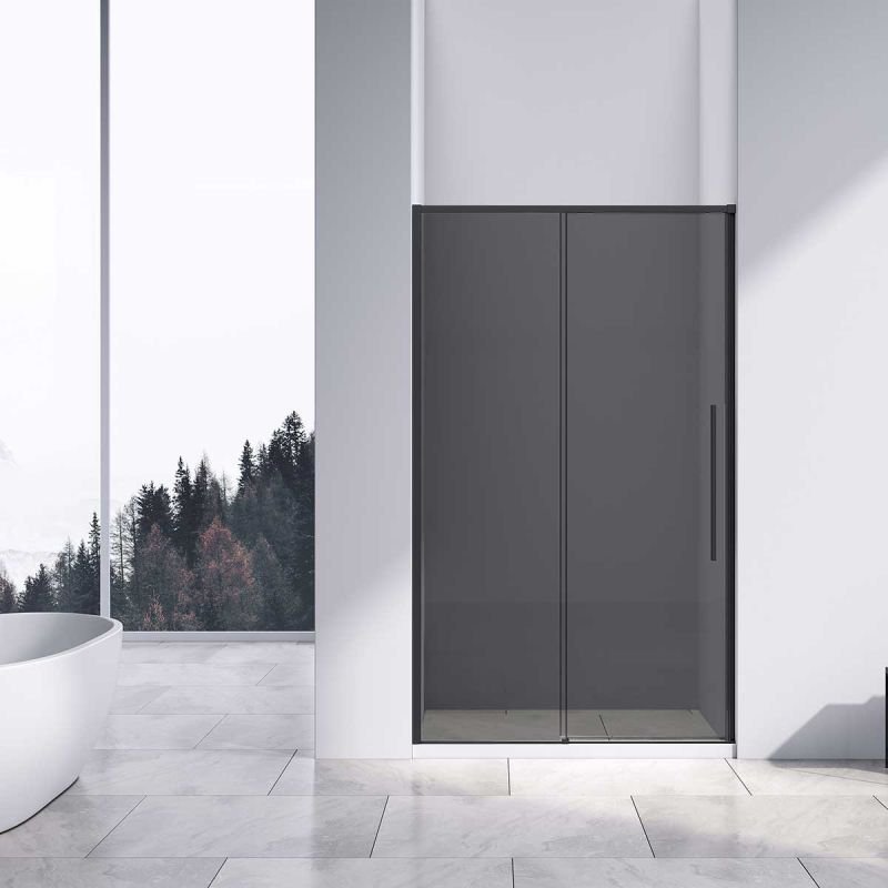 Душевая дверь Vincea Slim-N 140 VDS-4SN140CGB профиль Черный стекло тонированное Душевая дверь Vincea Slim-N 140 VDS-4SN140CGB профиль Черный стекло тонированное
