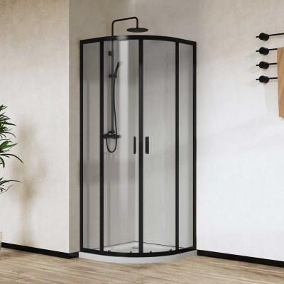 Душевой уголок Vincea City 90x90 VSQ-5CT900CLB профи...