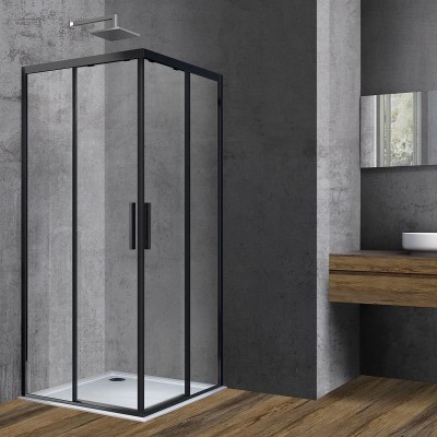 Душевой уголок Vincea Soft 90x90 VSS-3SO900CLB профи...