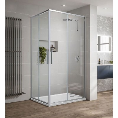 Душевой уголок Vincea Slim-U 100x80 VSS-2SU8010CL пр...