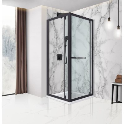 Душевой уголок Vincea Stile 90x90 R VSS-2ST9090CLB-R...