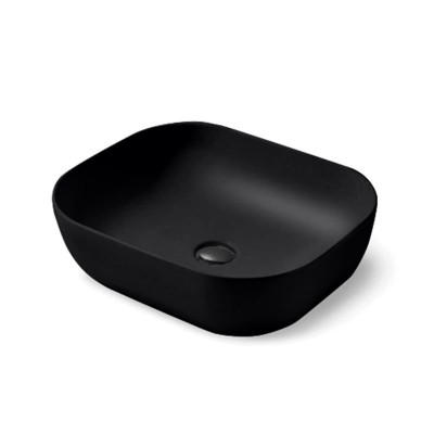 Раковина керамическая Vincea VBS-101MB, накладная, ц...