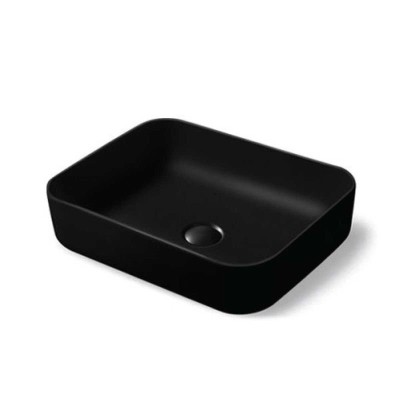 Раковина керамическая Vincea VBS-105MB, накладная, ц...