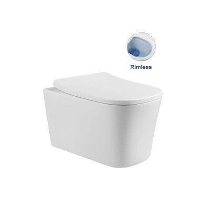 Унитаз Vincea Arco Rimless VT1-36 подвесной с сидень...