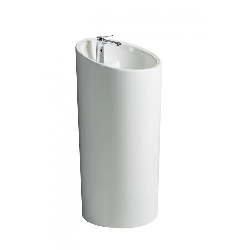 Раковина WeltWasser Leerbach 4546 GL-WT 10000013340 белая глянцевая Раковина WeltWasser Leerbach 4546 GL-WT 10000013340 белая глянцевая