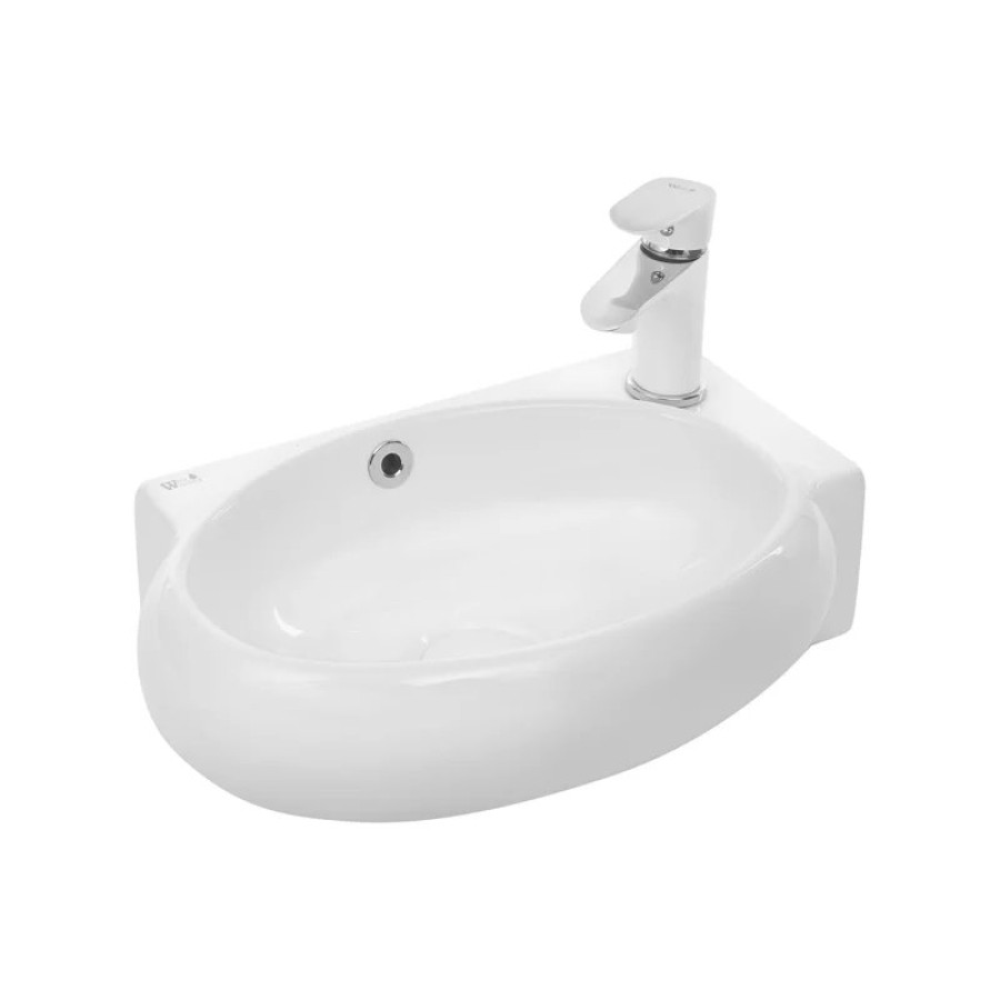 Раковина WeltWasser Aisbach 5011 R 43 10000003875 Белый глянец