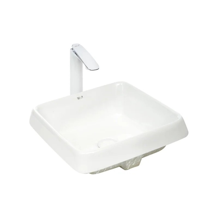 Раковина WeltWasser Deilbach 6042 44 10000004610 Белый глянец