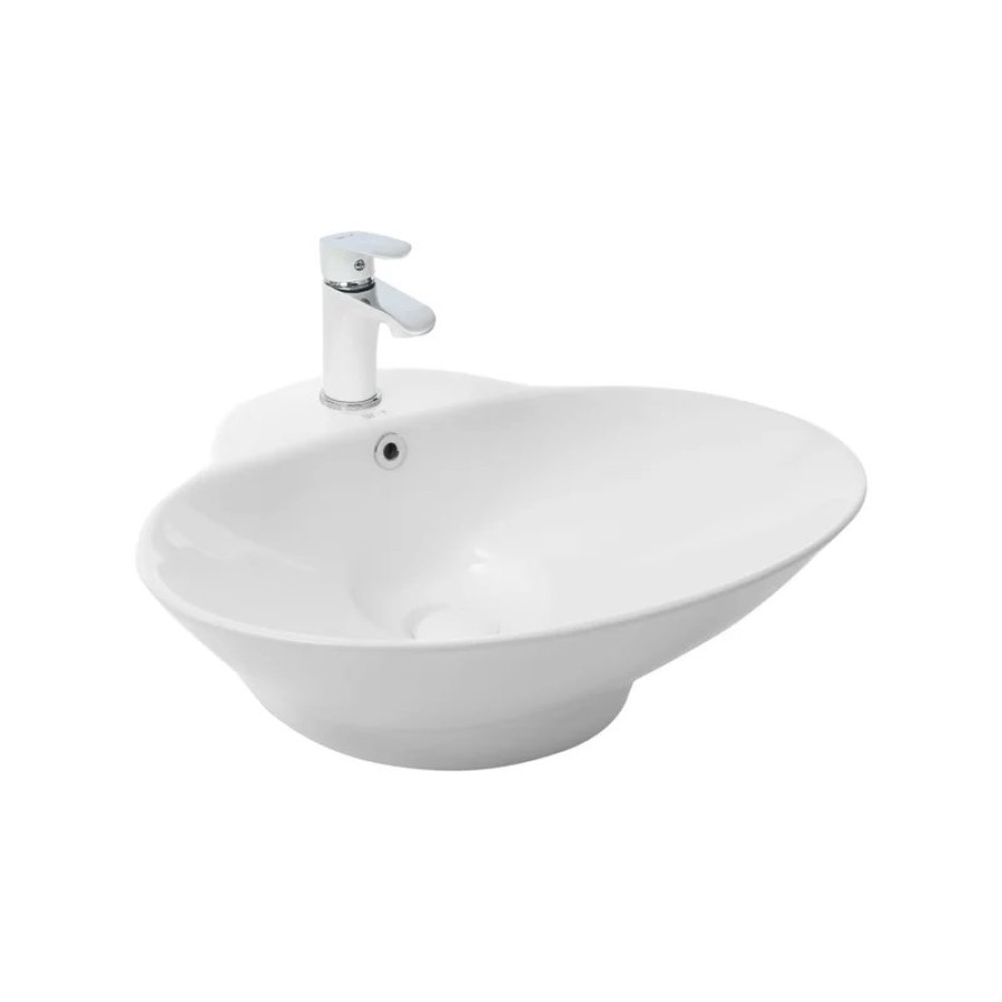 Раковина-чаша WeltWasser Elbach 3072 59 10000004584 Белый глянец