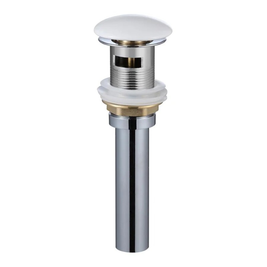 Донный клапан WeltWasser WW PP MT-WT 10000003731 click-clack Белый матовый