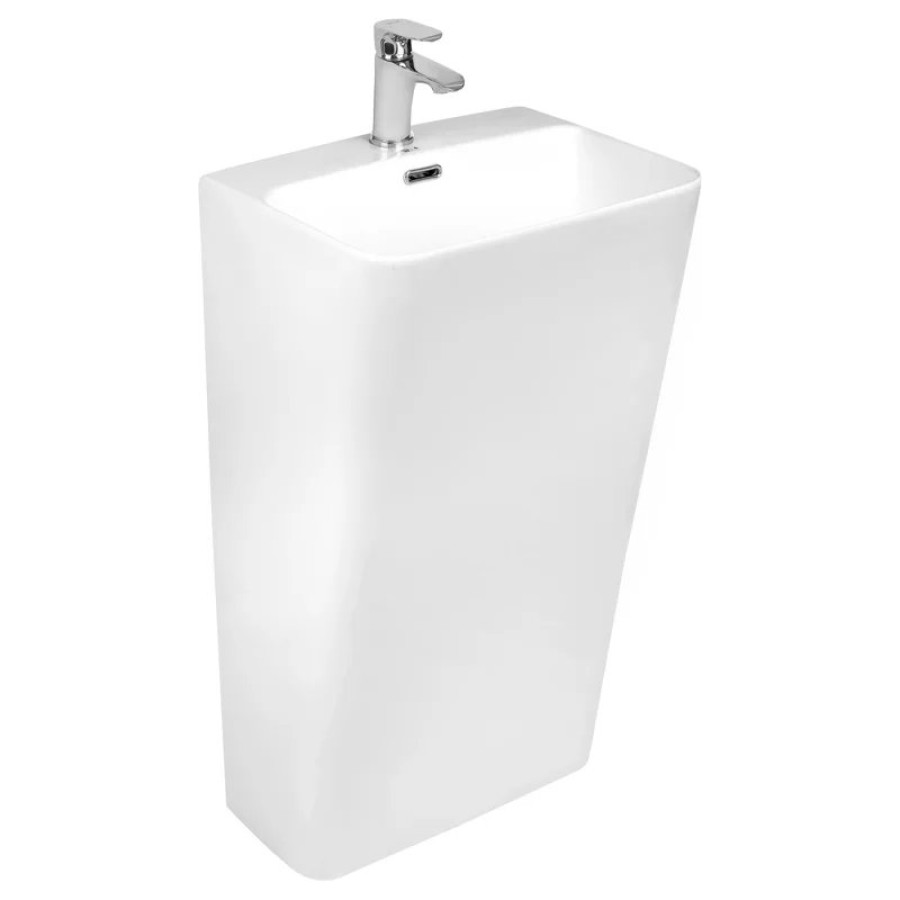 Раковина WeltWasser Leerbach 4438 GL-WT 46 10000005488 Белый глянец