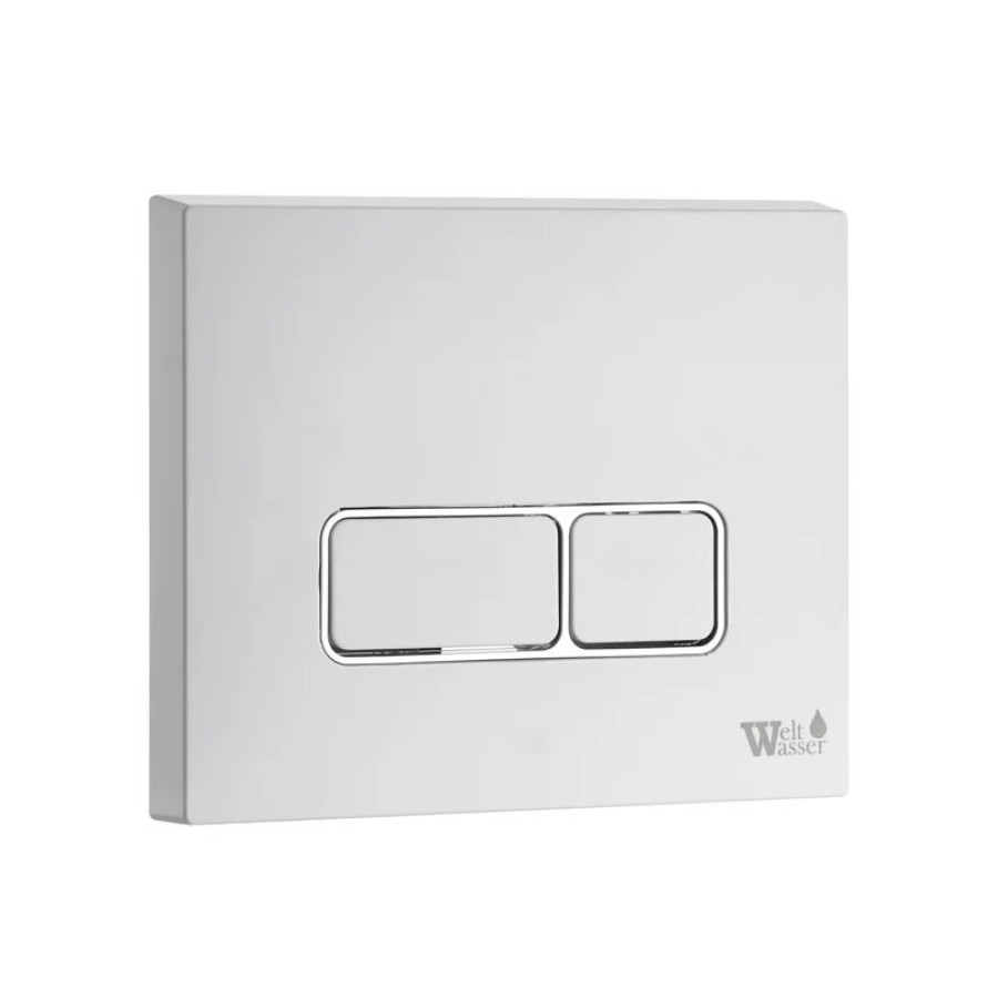 Клавиша смыва WeltWasser WW Marberg 410 SE GL-WT 10000010233 Белая глянцевая