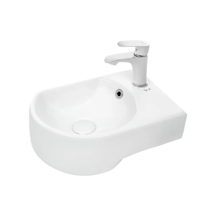 Раковина WeltWasser Aisbach 5014 R 41 10000003877 Белый глянец