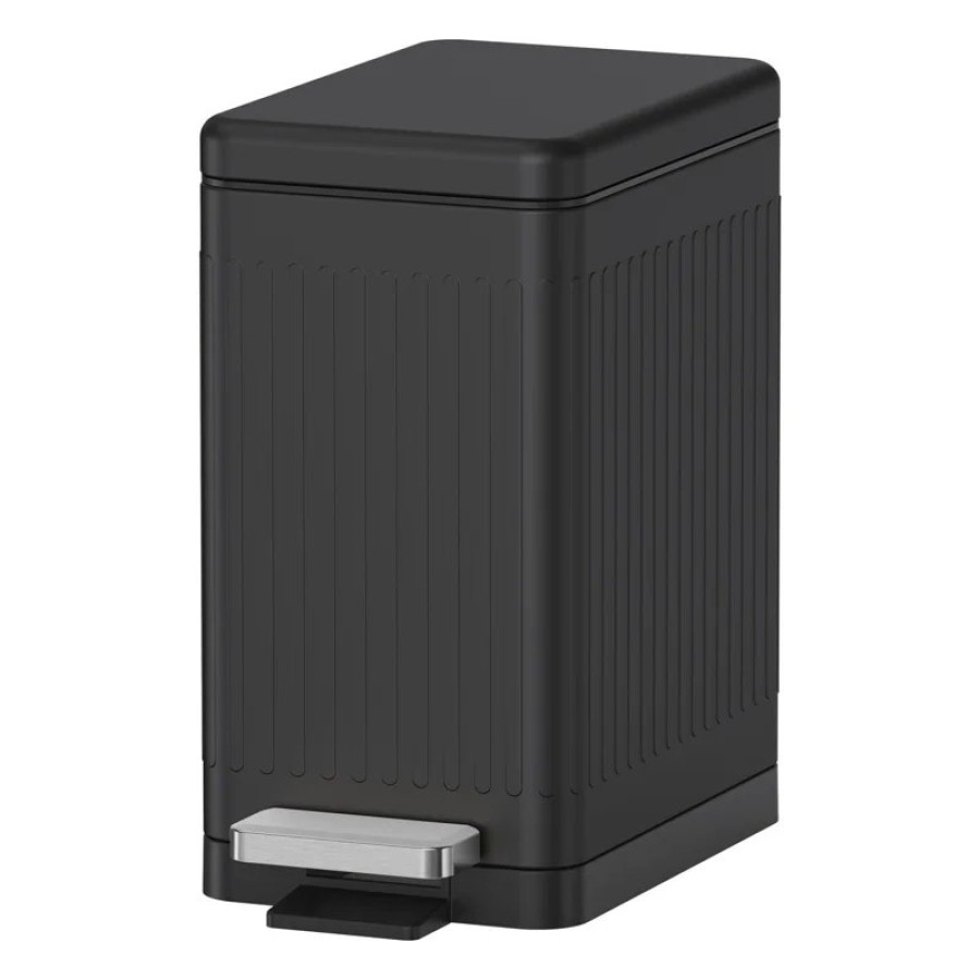 Ведро для мусора WeltWasser WW Magy BL 6L 10000011262 Черное матовое