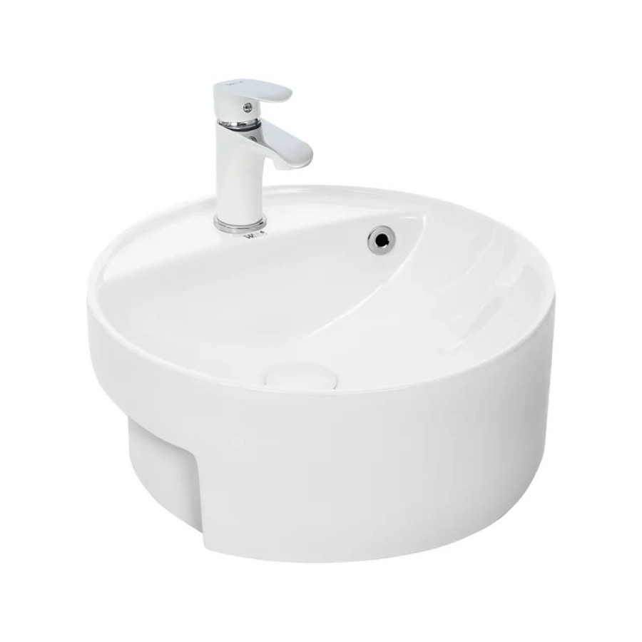 Раковина WeltWasser Deilbach 4003 44 10000003883 Белый глянец