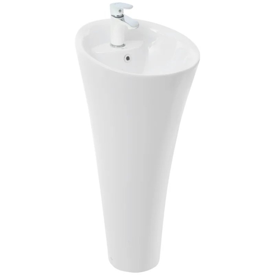 Раковина WeltWasser Leerbach 4141 GL-WT 41 10000008707 Белый глянец