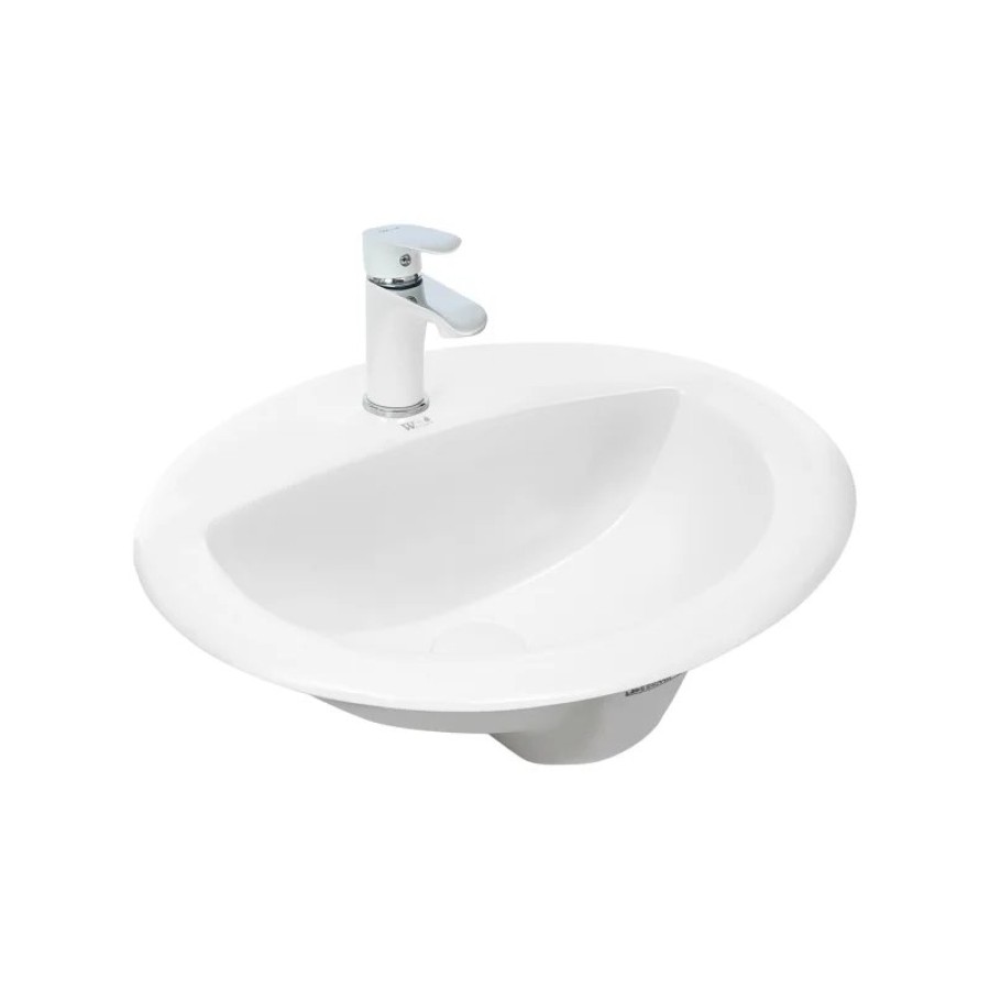 Раковина WeltWasser Deilbach 6001 51 10000004604 Белый глянец