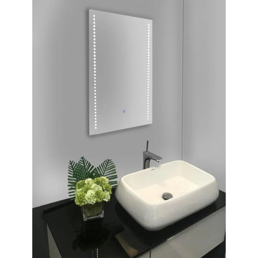 Зеркало WeltWasser Elta 60x80 с подсветкой 10000000991 Хром
