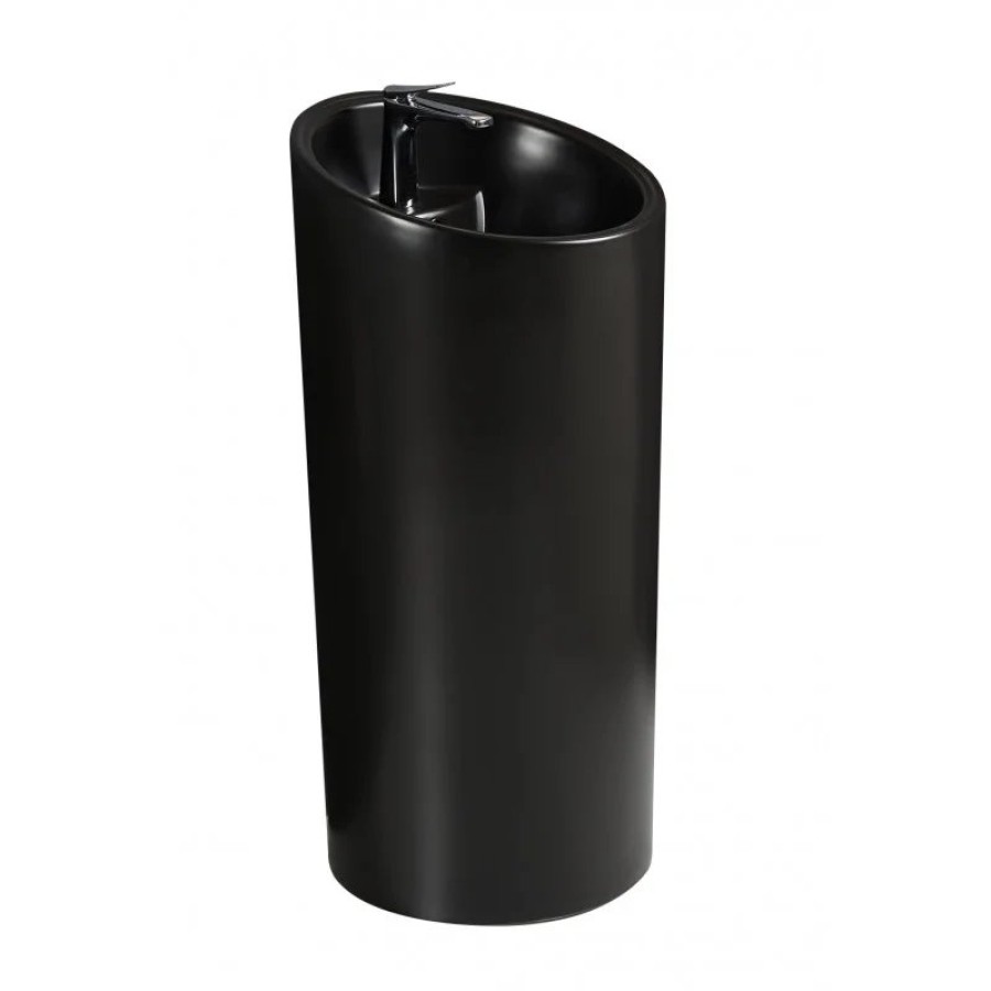Раковина WeltWasser Leerbach 4546 MT-BL 10000013341 черная матовая