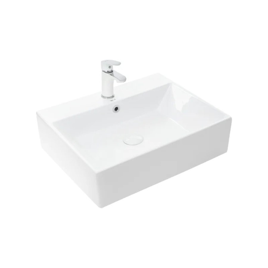 Раковина WeltWasser Aisbach 5030 52 10000003880 Белый глянец