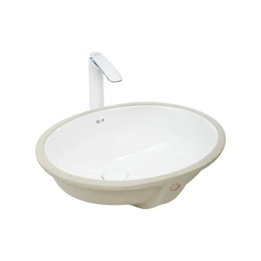 Раковина WeltWasser Deilbach 6021 49 10000003897 Белый глянец