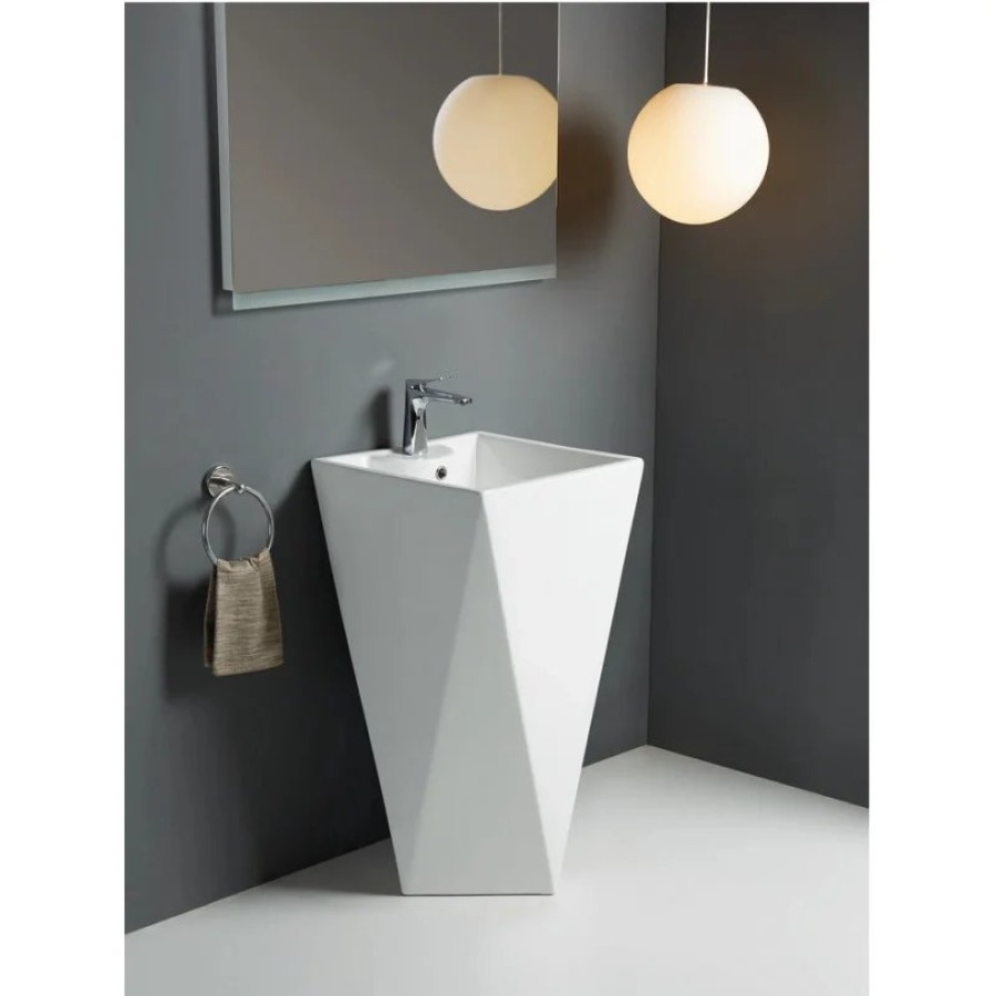 Раковина WeltWasser Leerbach 460 GL-WT 10000013335 Белый