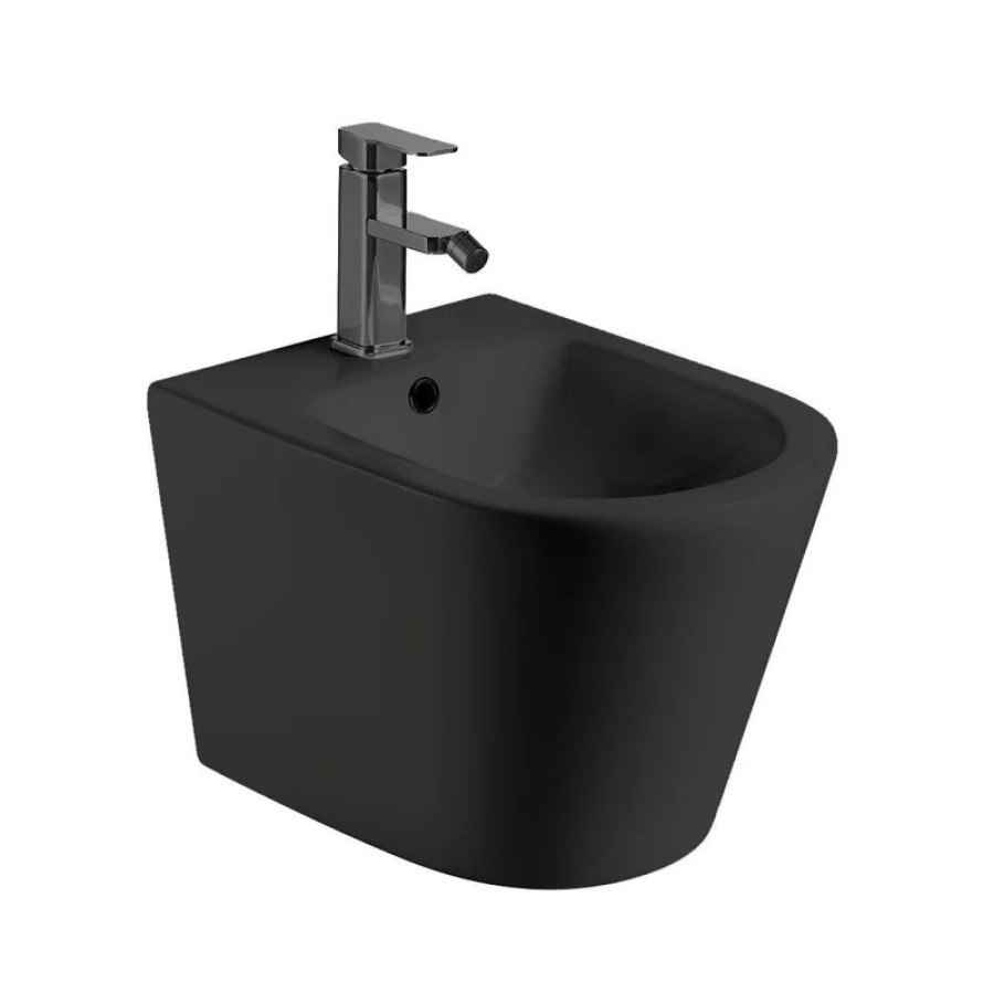 Биде WeltWasser Salzbach 005 MT-BL 10000003771 подвесное Черное матовое