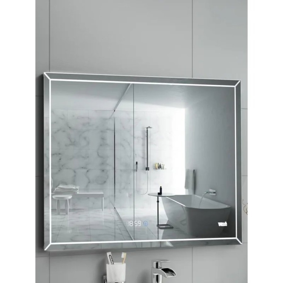 Зеркало WeltWasser Lanzo 8060-2 80 10000000977 с подсветкой с сенсорным выключателем и подогревом