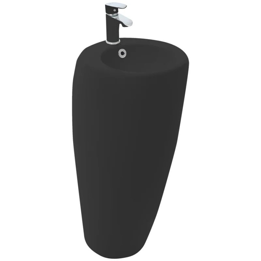 Раковина WeltWasser Leerbach 3838 MT-BL 10000013333 черная матовая