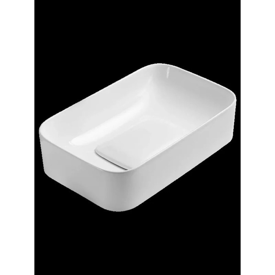 Раковина-чаша WeltWasser Elbach 78575-50 GL-WT 50 10000008697 Белая глянцевая