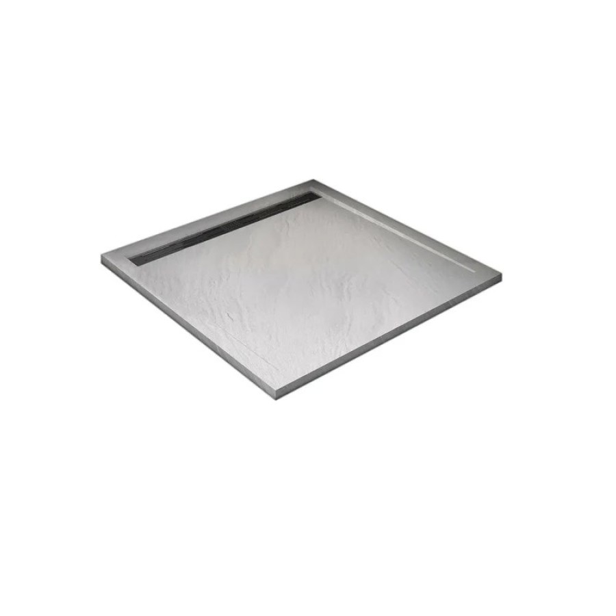 Душевой поддон из искусственного камня WeltWasser WW TRS 80 STONE-WT 80x80 10000004365 Белый