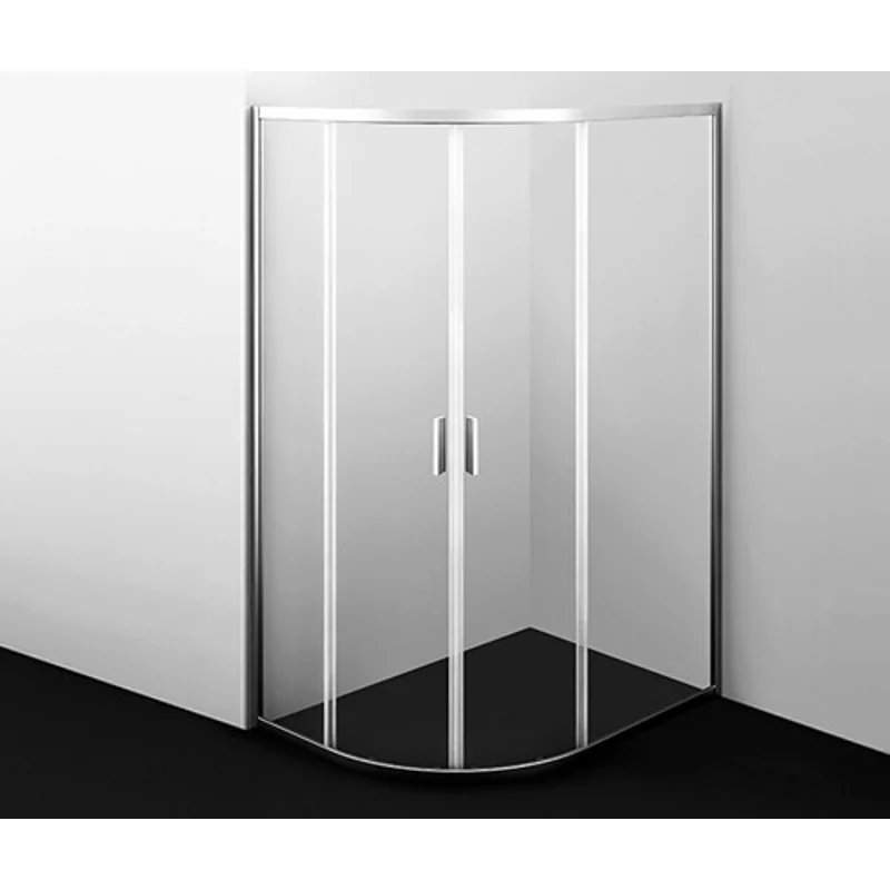 Душевой уголок WasserKRAFT Lippe 120x90 45S24 профиль Хром стекло прозрачное Душевой уголок WasserKRAFT Lippe 120x90 45S24 профиль Хром стекло прозрачное