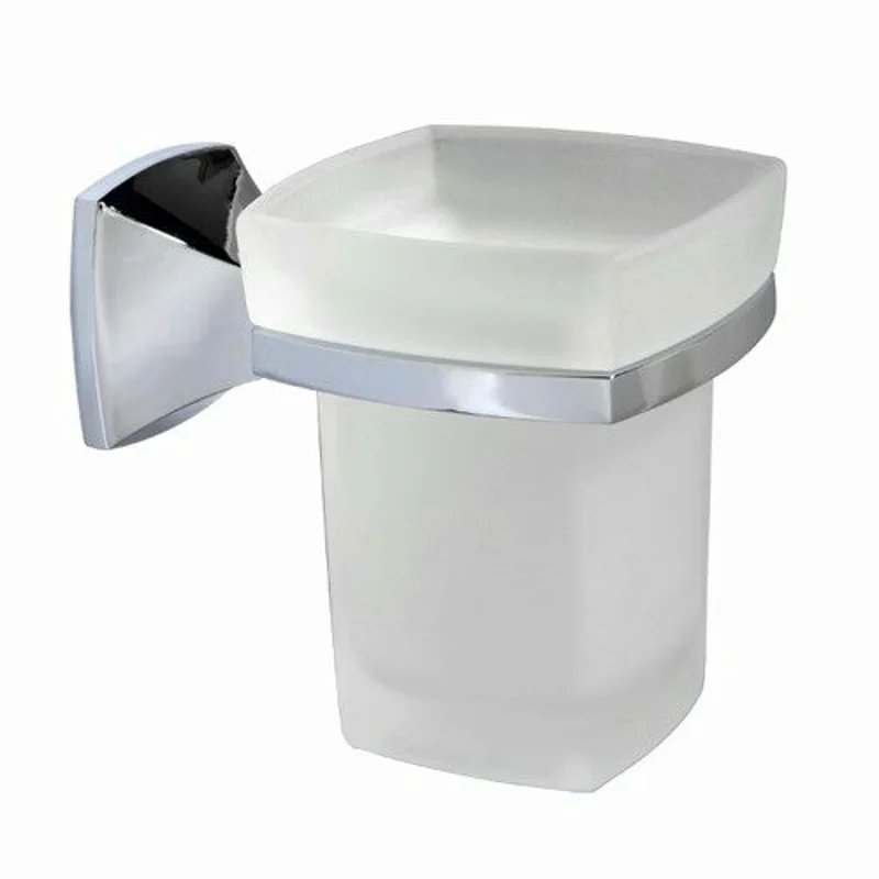 Стакан для зубных щеток WasserKRAFT Wern K-2528 Хром Стакан для зубных щеток WasserKRAFT Wern K-2528 Хром
