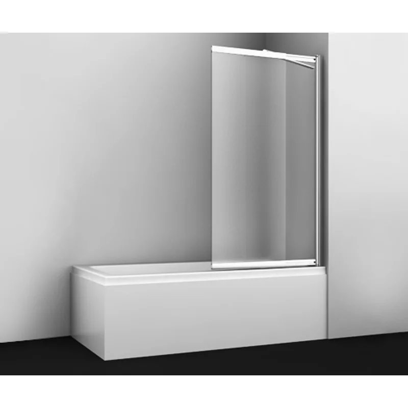 Шторка на ванну WasserKRAFT Main 100 41S02-100R Matt glass Fixed профиль Хром стекло матовое Шторка на ванну WasserKRAFT Main 100 41S02-100R Matt glass Fixed профиль Хром стекло матовое
