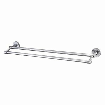 Полотенцедержатель WasserKRAFT Isen K-4040 двойной Хром